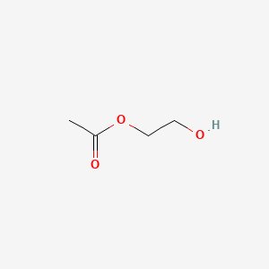2-Hydroxyethyl acetate chemical structure (CAS 542-59-6)