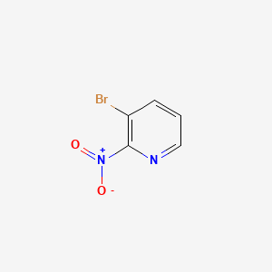 3-Bromo-2-nitropyridine chemical structure (CAS 54231-33-3)