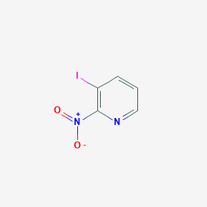 3-Iodo-2-nitropyridine chemical structure (CAS 54231-34-4)