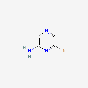 6-Bromopyrazin-2-amine chemical structure (CAS 54237-53-5)