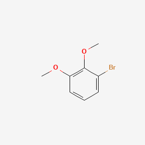1-Bromo-2,3-dimethoxybenzene chemical structure (CAS 5424-43-1)