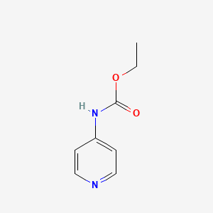 Ethyl pyridin-4-ylcarbamate chemical structure (CAS 54287-92-2)