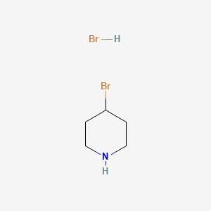4-Bromopiperidine hydrobromide chemical structure (CAS 54288-70-9)