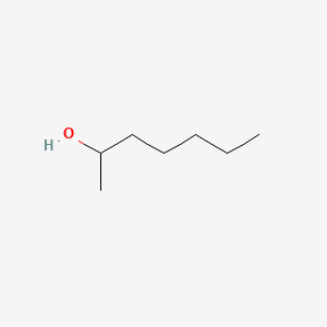 Heptan-2-ol chemical structure (CAS 543-49-7)