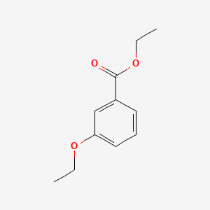 Ethylm-ethoxybenzoate chemical structure (CAS 5432-17-7)