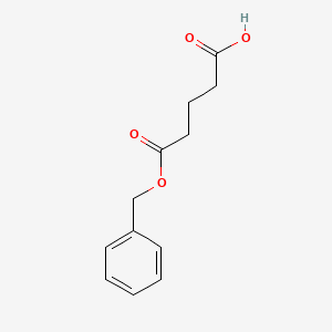5-(Benzyloxy)-5-oxopentanoic acid chemical structure (CAS 54322-10-0)