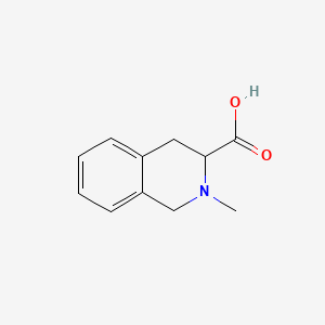 2-Methyl-1,2,3,4-tetrahydroisoquinoline-3-carboxylic acid chemical structure (CAS 54329-54-3)