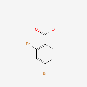 Methyl 2,4-dibromobenzoate chemical structure (CAS 54335-33-0)