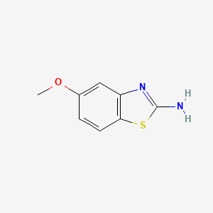 5-Methoxybenzo[d]thiazol-2-amine chemical structure (CAS 54346-87-1)