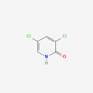 3,5-Dichloro-2-pyridone chemical structure (CAS 5437-33-2)