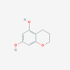Chroman-5,7-diol chemical structure (CAS 543710-46-9)