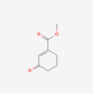 Methyl 3-oxocyclohex-1-enecarboxylate chemical structure (CAS 54396-74-6)