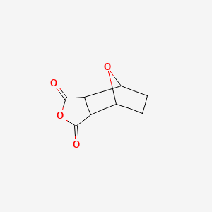 Hexahydro-4,7-epoxyisobenzofuran-1,3-dione chemical structure (CAS 5442-12-6)