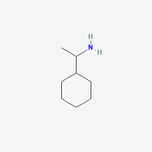 1-Cyclohexylethanamine chemical structure (CAS 54423-01-7)