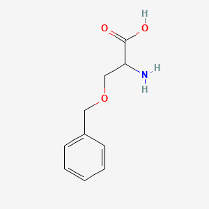 O-Benzyl-DL-serine chemical structure (CAS 5445-44-3)