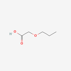 2-Propoxyacetic acid chemical structure (CAS 54497-00-6)