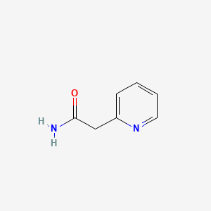 2-(Pyridin-2-yl)acetamide chemical structure (CAS 5451-39-8)