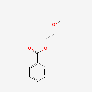 2-Ethoxyethyl benzoate chemical structure (CAS 5451-72-9)