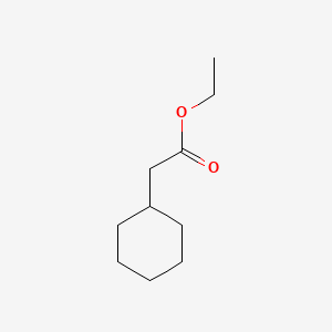 Ethyl 2-cyclohexylacetate chemical structure (CAS 5452-75-5)