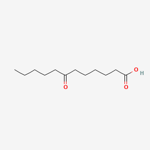 7-Oxododecanoic acid chemical structure (CAS 54527-26-3)