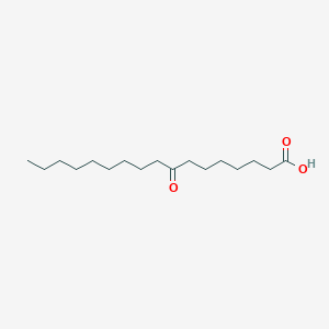 8-Oxoheptadecanoic acid chemical structure (CAS 54527-31-0)