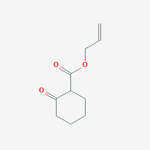 Allyl 2-oxocyclohexanecarboxylate chemical structure (CAS 5453-93-0)