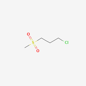 1-Chloro-3-(methylsulfonyl)propane chemical structure (CAS 54533-11-8)