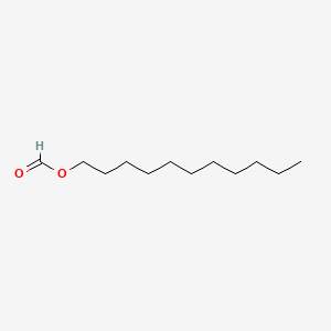 Undecyl formate chemical structure (CAS 5454-24-0)