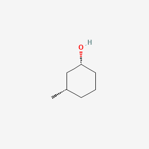 cis-3-Methylcyclohexan-1-ol chemical structure (CAS 5454-79-5)