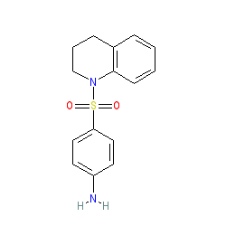 4-((3,4-Dihydroquinolin-1(2H)-yl)sulfonyl)aniline chemical structure (CAS 5455-89-0)