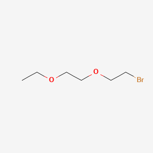 1-Bromo-2-(2-ethoxyethoxy)ethane chemical structure (CAS 54550-36-6)
