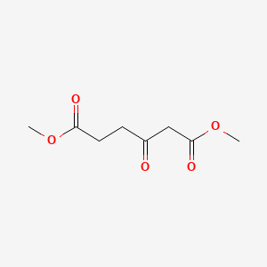 Dimethyl 3-oxohexanedioate chemical structure (CAS 5457-44-3)