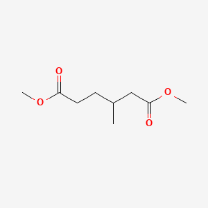Dimethyl 3-methylhexanedioate chemical structure (CAS 54576-13-5)