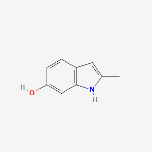 2-Methyl-1H-indol-6-ol chemical structure (CAS 54584-22-4)