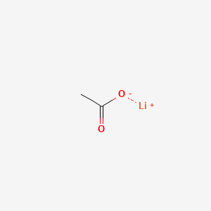 Lithiumacetate chemical structure (CAS 546-89-4)