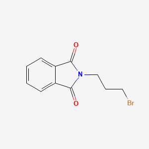 N-(3-Bromopropyl)phthalimide chemical structure (CAS 5460-29-7)
