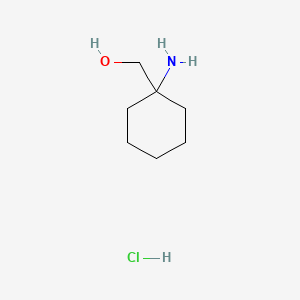 (1-Aminocyclohexyl)methanol hydrochloride chemical structure (CAS 5460-68-4)