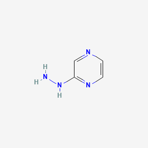2-Hydrazinopyrazine chemical structure (CAS 54608-52-5)