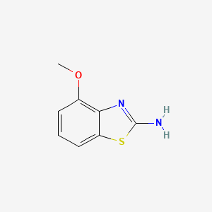2-Amino-4-methoxybenzothiazole chemical structure (CAS 5464-79-9)