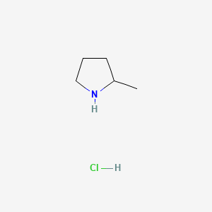 2-Methylpyrrolidine hydrochloride chemical structure (CAS 54677-53-1)