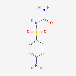 Sulfacarbamide chemical structure (CAS 547-44-4)