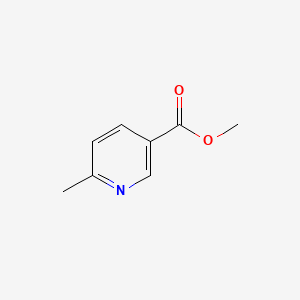 Methyl 6-methylnicotinate chemical structure (CAS 5470-70-2)