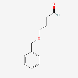 4-(Benzyloxy)butanal chemical structure (CAS 5470-84-8)