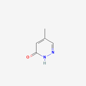 5-Methylpyridazin-3(2H)-one chemical structure (CAS 54709-94-3)