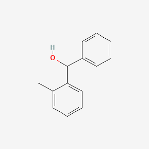 Phenyl(o-tolyl)methanol chemical structure (CAS 5472-13-9)