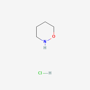 1,2-Oxazinane hydrochloride chemical structure (CAS 54722-74-6)