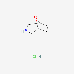 8-Oxa-3-azabicyclo[3.2.1]octane hydrochloride chemical structure (CAS 54745-74-3)