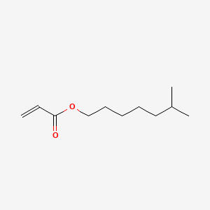 6-Methylheptyl acrylate chemical structure (CAS 54774-91-3)