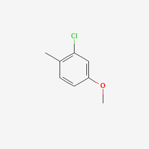 2-Chloro-4-methoxy-1-methylbenzene chemical structure (CAS 54788-38-4)