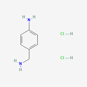 4-(Aminomethyl)aniline dihydrochloride chemical structure (CAS 54799-03-0)